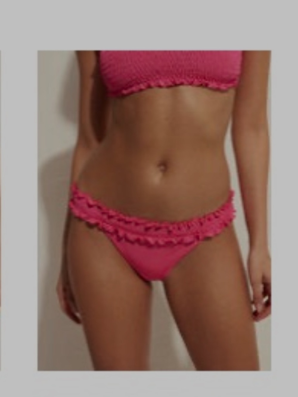 NWT Calzedonia Pink Formentura Bikini Push Up Top size XL & L Brazilian bottoms - Picture 10 of 14